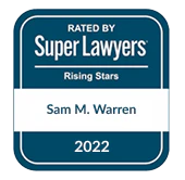 super lawyers rising stars sam warren 2022