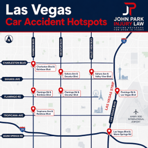 Las Vegas car accident hot spot intersections